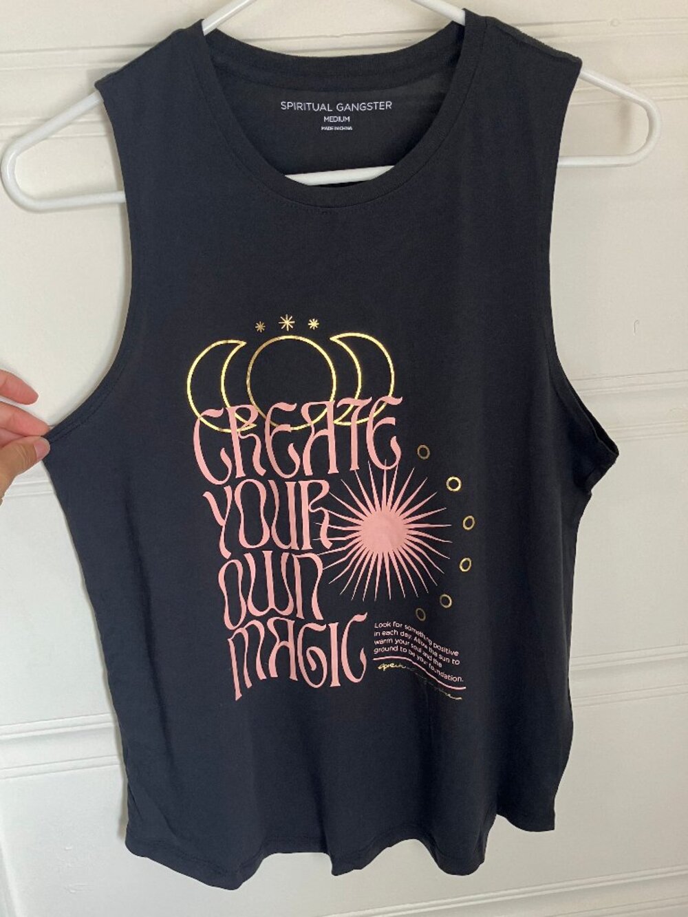 Spiritual Gangster Tank - NEW - Size Medium